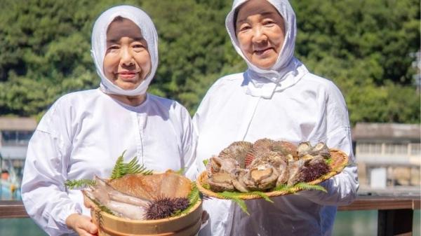 地ビール付き！現役海女さんのこだわりコース