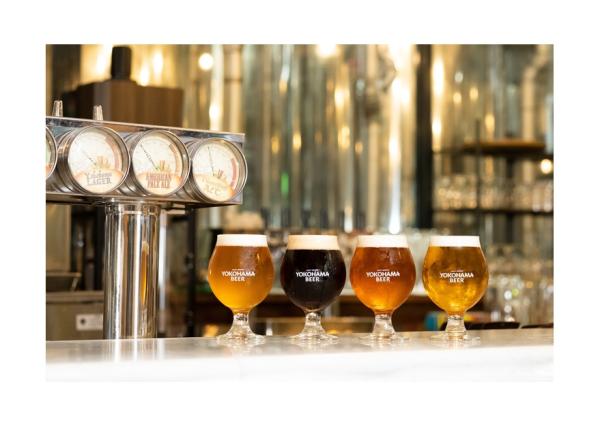 【横浜ビールを味わう】飲み比べプラン、飲み放題付きコースプラン！