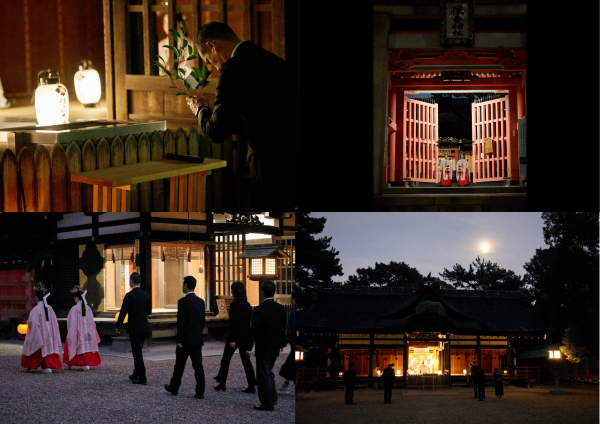 10/12(日)開催【住吉大社 夜間特別参拝】閉門後の境内にて正式参拝『住吉無言詣』