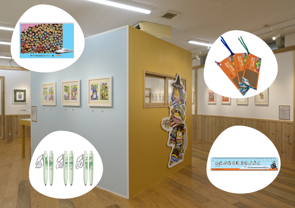 【兵庫・尼崎】落第忍者乱太郎×JR東海コラボ！尼子騒兵衛漫画ギャラリー入場券＆文房具セット