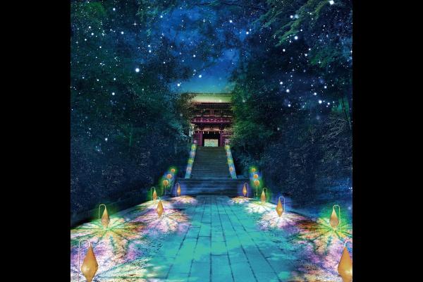 国宝 久能山東照宮 夜間特別拝観「光彩-IRODORI-」