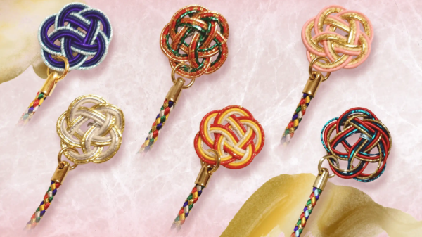 【水引の生産量日本一】飯田水引の職人による水引体験と作品の解説