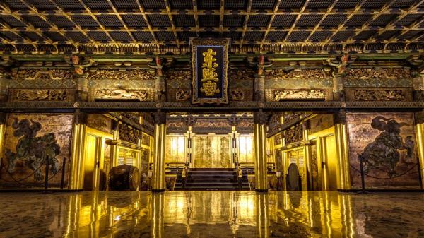 【貸切拝観】上野東照宮夜間ライトアップと家康公を祀る「金色殿」解説付き拝観