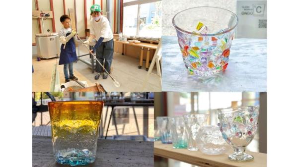 メイカーズピアで楽しむ吹きガラス体験