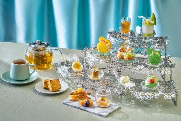 【ヒルトン東京お台場】～初夏の果実が彩る甘いひととき～マンゴー・メロン アフタヌーンティー＜プレミアムジュース付＞