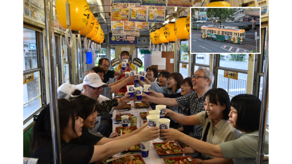 【8月15日・24日出発】車庫から出発進行！豊橋鉄道「納涼ビール電車」特別便
