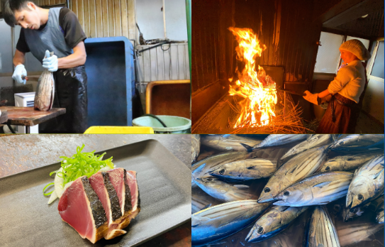 知って楽しい♪おいしいの裏側へ！焼津で大迫力の藁(わら)焼き体験！【かつお専門店・川直(かわなお)】