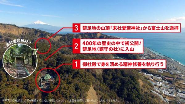 【国宝・久能山東照宮】禁足地で特別拝観＆富士山を遥拝　 JR東海コラボ！特別限定御朱印紙付き