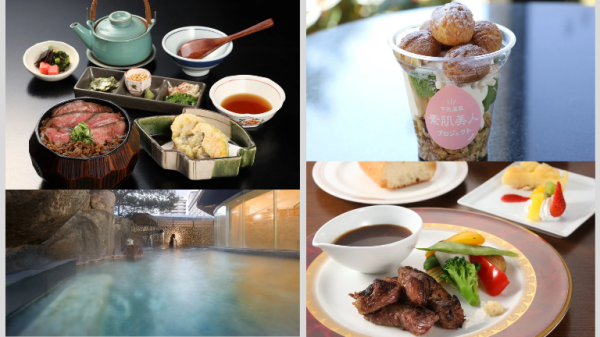 【特集】ランチも！スイーツも！温泉も！水明館日帰りプラン